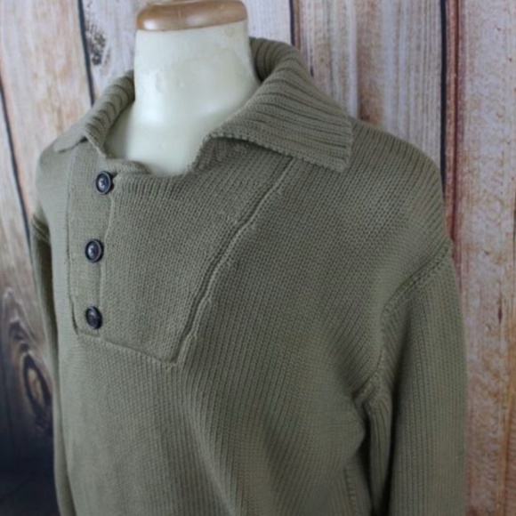 Orvis Men's Large Mechanic's Sweater Elbow Patches - Picture 6 of 8